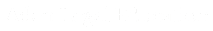 AdenLegalEducationLogoWhite
